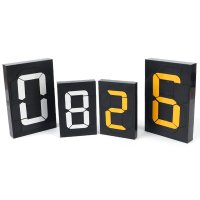 멀티 넘버링 번호 돌림판 중형 숫자 카운트 가격표 숫자판 날짜 환율 현황판  색상/사이즈  N9 - 노랑
