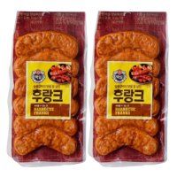 백설 숯불갈비후랑크120g  2개  120g