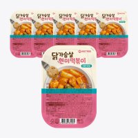 미트리 닭가슴살 현미떡볶이 매콤까르보 250g  6개