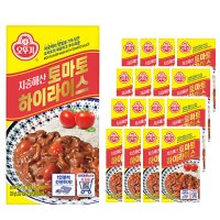 오뚜기 지중해산 토마토 하이라이스 200g 16개