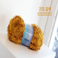 울마트(woolmart) 울마트 레인보우(반짝이) 수세미  213 금색