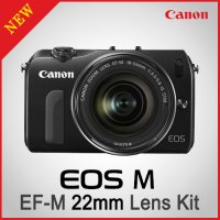 캐논 [정품] Canon EOS M + EF-M 22mm 단렌즈 k  화이트