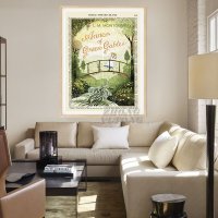 빨간머리앤 그린게이블즈의 앤 Anne Of Green Gables 포스터 캔버스 액자 북 커버 프린트 문학 월 아트 그림 영어 메이저 장식 책 선물  60x80 Framed