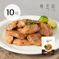 바르닭 한입 닭가슴살 찜닭  100g  10개