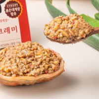 미각기행 선별한 탱글쫀득 간장새우장&양념새우장&붉은대게장 크래미 150g  03. 붉은대게장 크래미 150g  1개