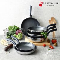 ALTENBACH 알텐바흐 통5중 스텐 인덕션 프라이팬 엑스칼리버 코팅  후라이팬 26cm  1개