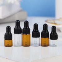 다올마켓 미니 스포이드 유리공병 1ml 2ml 3ml 아로마 에센스 오일공병  투명용기