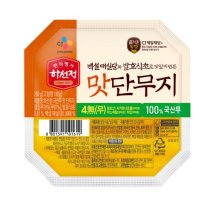 CJ 하선정 4無 맛 단무지 260g  7개