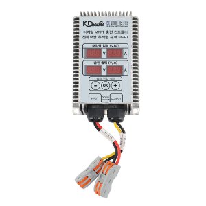 KDsafe KC인증 고효율 태양광패널 솔라 배터리충전 MPPT 컨트롤러  1개