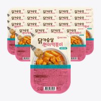 미트리 닭가슴살 현미떡볶이 매콤까르보 250g  20개