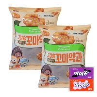 풀무원 고칼슘 한입쏙 꼬마약과 200g 마이쮸증정  2봉