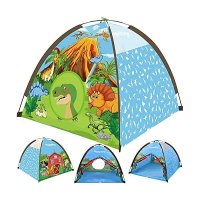 Happitry Kids Play Tent Dinosaur Farm 유아 소년 장난감 세 어린이를위한 팝업 텐트 놀이 3-4-5-7