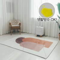 발수 러그 얼룩안묻는 거실 카페트  100x150  도어스