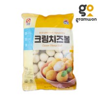 사조오양 크림 치즈볼 1KG 쌀가루 사조오양 크림치즈볼 1KG