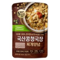 풀무원 국산콩 청국장 찌개양념 (130g)  81개