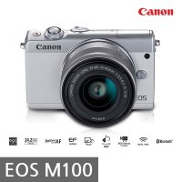 캐논 EOS M100+22mm 단렌즈+16GB+여행용가방 포함 k  화이트