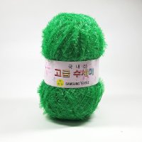 삼성 고급 수세미실 80g  초록(119)