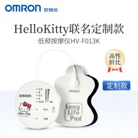 OMRON 저주파치료기 물리치료 마사지기  1개  헬로키티 전극편 1쌍