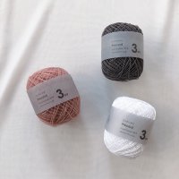 플라코드 3ply 40g / 12color / 여름 뜨개질 placord 시스루 실 소품  6 블랙