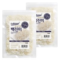 해맑은푸드 백진미채  400g  2개