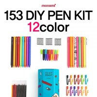 모나미 153 DIY PEN KIT 12본펜키트 키트볼펜