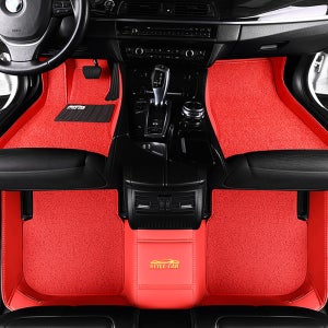 볼보 XC60 카매트 심플 레더 코일 가죽 풀커버