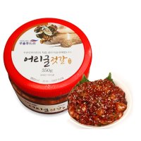 마산 진동 미더덕 젓갈/ 멍게젓 어리굴젓  어리굴젓 350g×1개