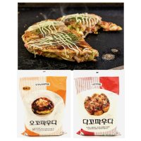 오꼬노미야끼믹스 타코야끼 파우더 가루 1kg 반죽 가정용 타코야키 만들기 오꼬노미야키파우더1kg 1개