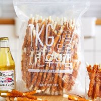 몰리스 일킬로그램 가득담은 치킨우유껌 1kg