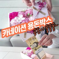 돈이 술술술 카네이션 서프라이즈 용돈 박스 1개