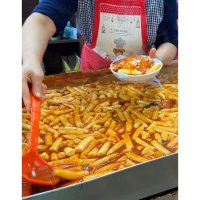 떡볶이 방떡 방촌시장떡볶이 납작만두 밀키트 1팩 보통맛 1팩