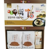 마를품은누룽지 국수 건강가득 선물세트 국내산 익산 마 서동마 가마솥 맛 1번 마누룽지10개입