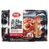 하림 춘천 닭갈비 940g 아이스박스 아이스팩