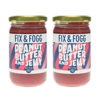 픽스 앤 포그 피넛 버터 앤 젤리 잼 스프레드 Fix Fogg Peanut Butter Jelly 275g 2개