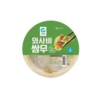 청정원 고기전용 와사비쌈무 340g 76개