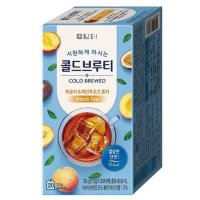 콜드브루 복숭아패션후르츠 홍차 1 5gx20T 담터