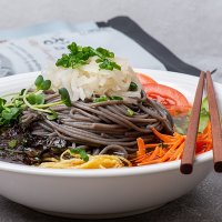 청맥 고창 검정보리면 국시 국수 1440g 면 360g 4봉 비밤장 가쓰오 메밀장국