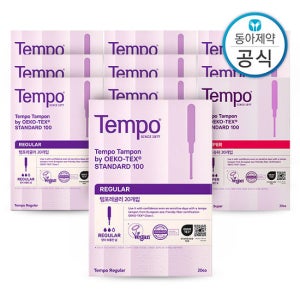 템포 탐폰 체내형생리대 레귤러/슈퍼 200매