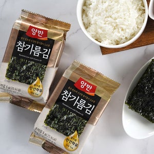 동원 양반 참기름김 식탁김 4.5g x 9봉 x 12개 (총 108봉)