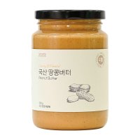 콩콩당 국산 땅콩버터 무첨가 100 500g 1개