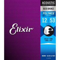 엘릭서 Elixir 폴리웹 통기타줄 Medium 미국생산 013-056