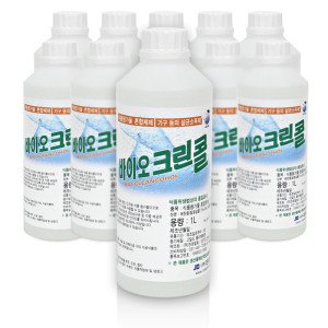 진로발효 진로발효 바이오크린콜 발효알콜75% 1L 10개