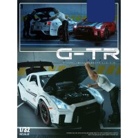 1 32 일본 닛산 GTR 스포츠카 모형 피규어 스카이라인