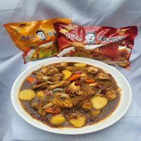 안동찜닭 매콤달콤 찜닭 밀키트( 야채셋트)  안동찜닭 한마리(야채세트포함)