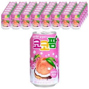 코코팜 피치핑크 340ml (24캔) x 2박스