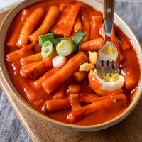 일편떡심 추억의 매운 국물 떡볶이 짜장떡볶이 4단계 매운맛 빨간떡3단계 매운맛