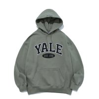 YALE 2 TONE ARCH HOODIE LIGHT KHAKI