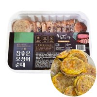 꿀꾸리마켓 속초 중앙시장 오징어순대 슬라이스 500g 진공포장 1kg 진공