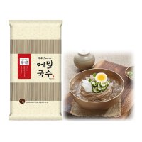 봉평촌 국내산 메밀국수 막국수 소바 냉모밀 메밀면 1kg 6개