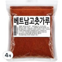 복이네먹거리 베트남고추가루 김치/찜용  180g  4개